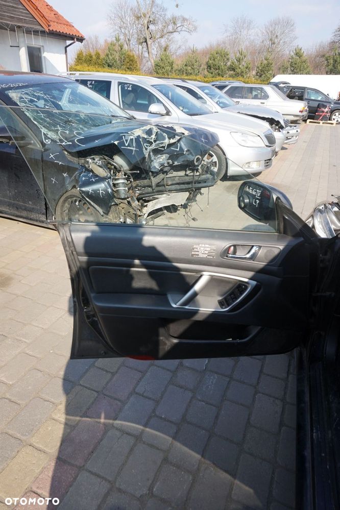 DRZWI PRZEDNIE LEWE LEGACY IV BL LIFT KOMBI 32J  CZARNY SUBARU 2006-2009 - 5