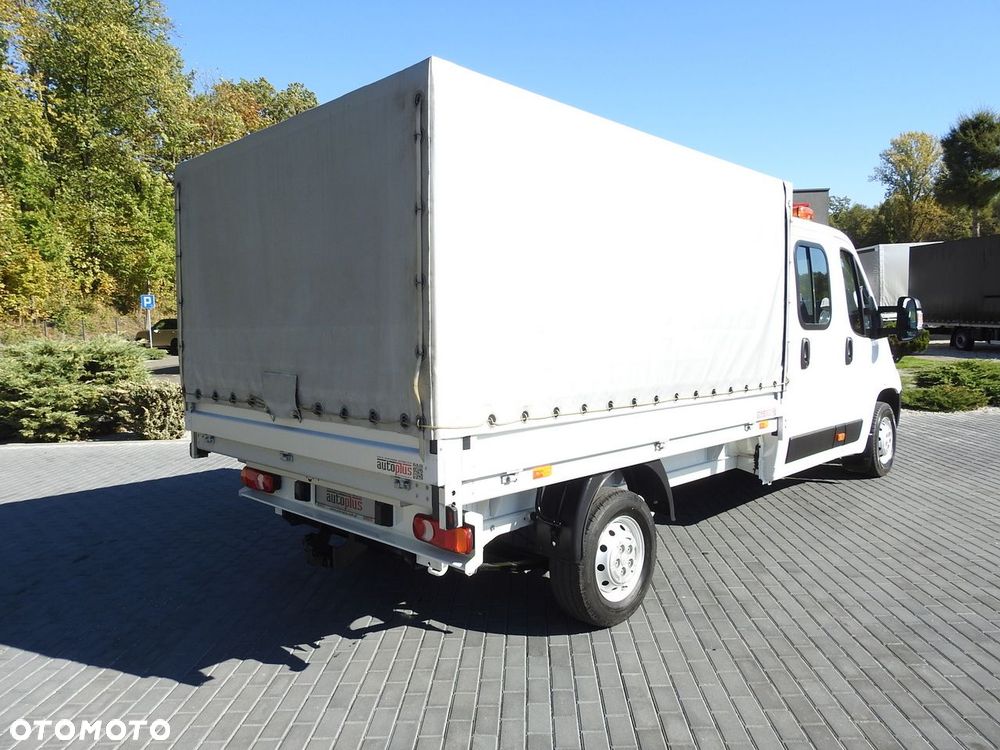 Peugeot BOXER SKRZYNIA PODWÓJNA KABINA DOKA 7 MIEJSC KLIMATYZACJA  140KM - 4