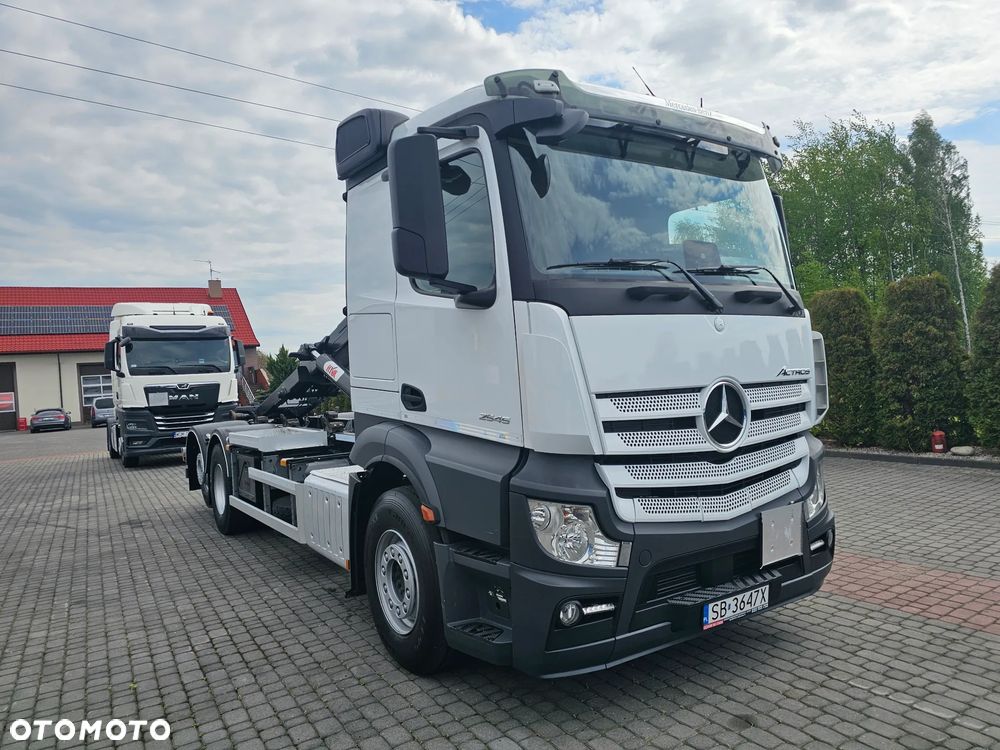 Mercedes-Benz ACTROS 2545 HAKOWIEC HYVA 22tony 6X2 Salon PL! - 5