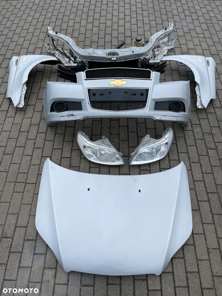 Chevrolet Aveo II T250 lift 92U zderzak maska lampa reflektor lewy prawy przód pas przedni błotnik lewy prawy