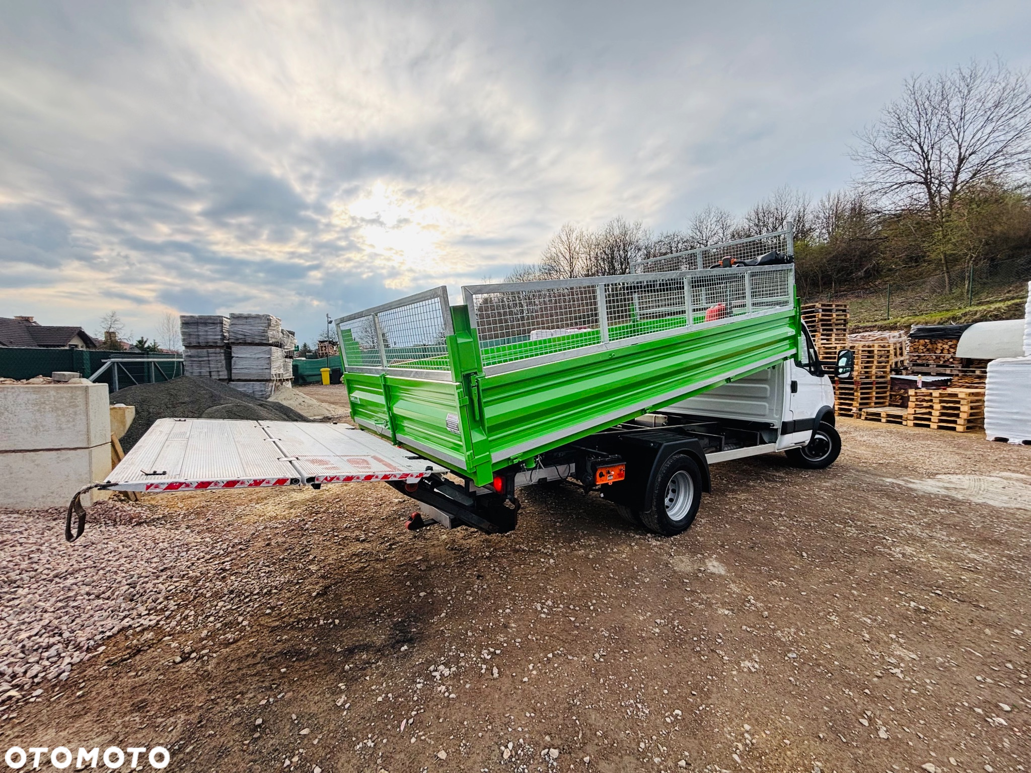 Iveco DAILY wywrotka 50C17 65C17 70C17 KAT.B HDS WINDA KIPER - 6