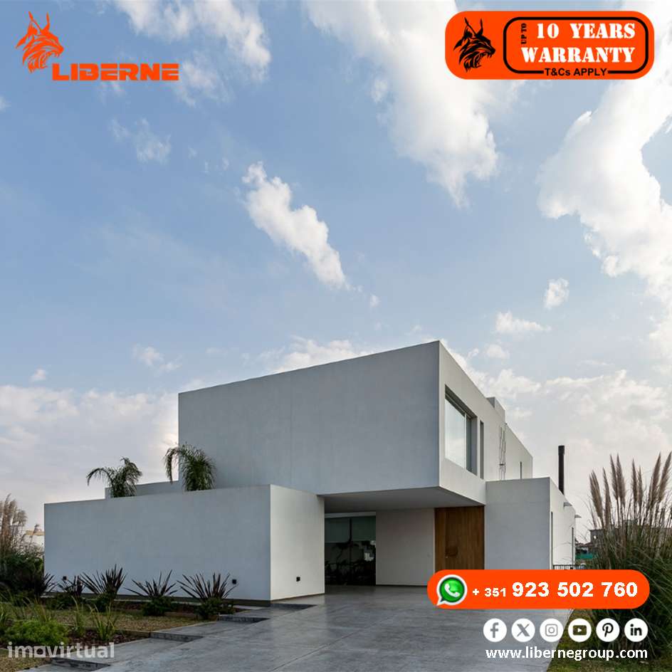 Moradia isolada T3 com piscina de design e construção moderna RSF - Grande imagem: 3/19