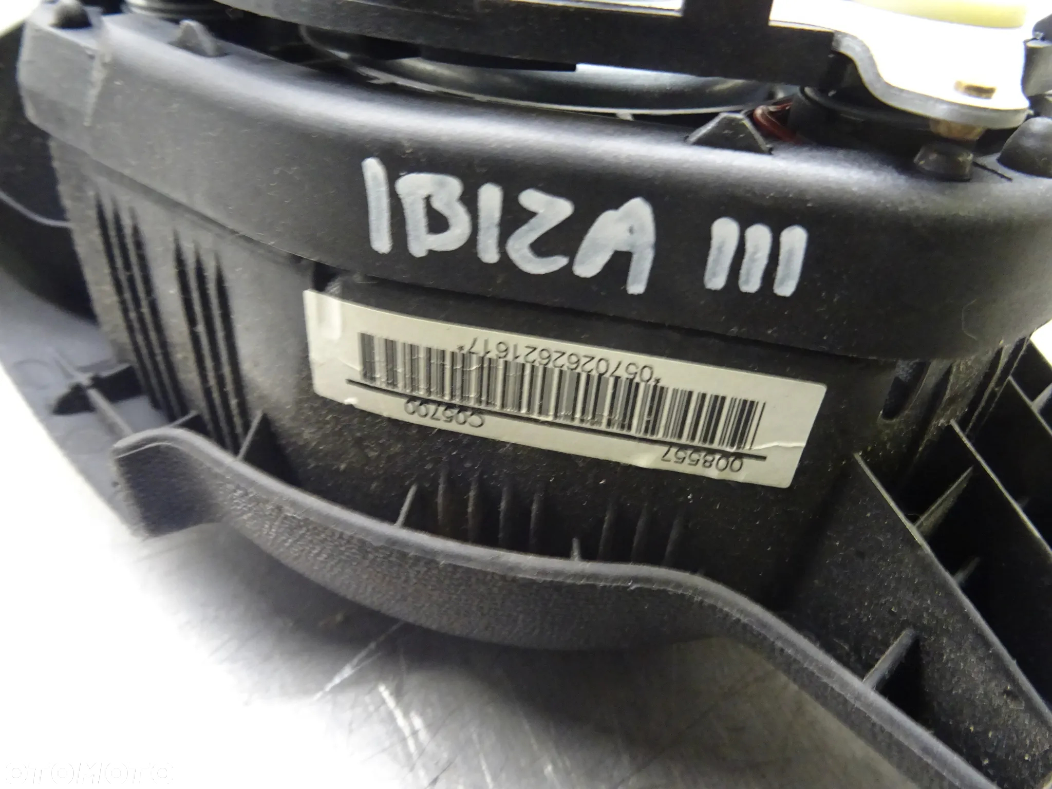 SEAT IBIZA III HB 3D 1.4B PODUSZKA AIRBAG KIEROWCY - 5