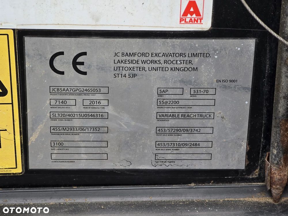 JCB ładowarka teleskopowa 531-70 - 8