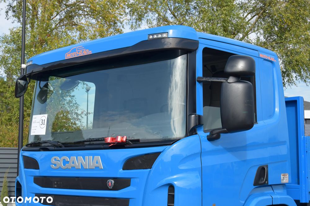Scania P250 / EURO 6 / SKRZYNIA 7.8 M / WINDA DHOLLANDIA / PODUSZKI NA TYLNEJ OSI / RETARDER / KLIMA / TEMPOMAT / SERWISOWANY / SPROWADZONY - 10