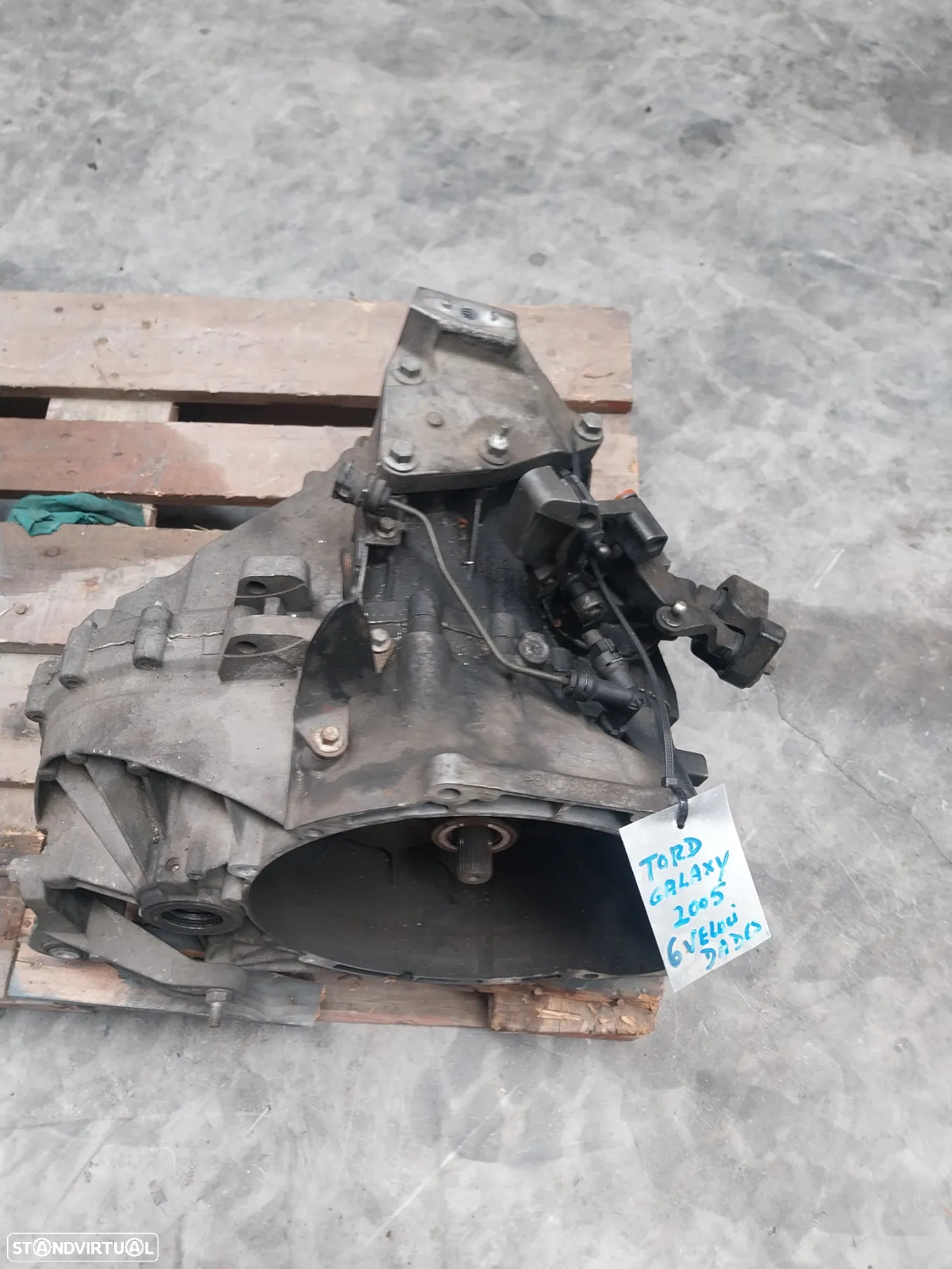 Caixa velocidades Ford 1.8 tdci Ref: 6G9R7002TF - 3