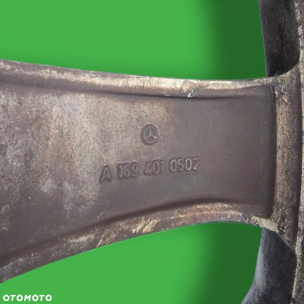 ORYGINALNE ALUFELGI FELGI MERCEDES 17" 7x17 ET54 A1694010502 - 5