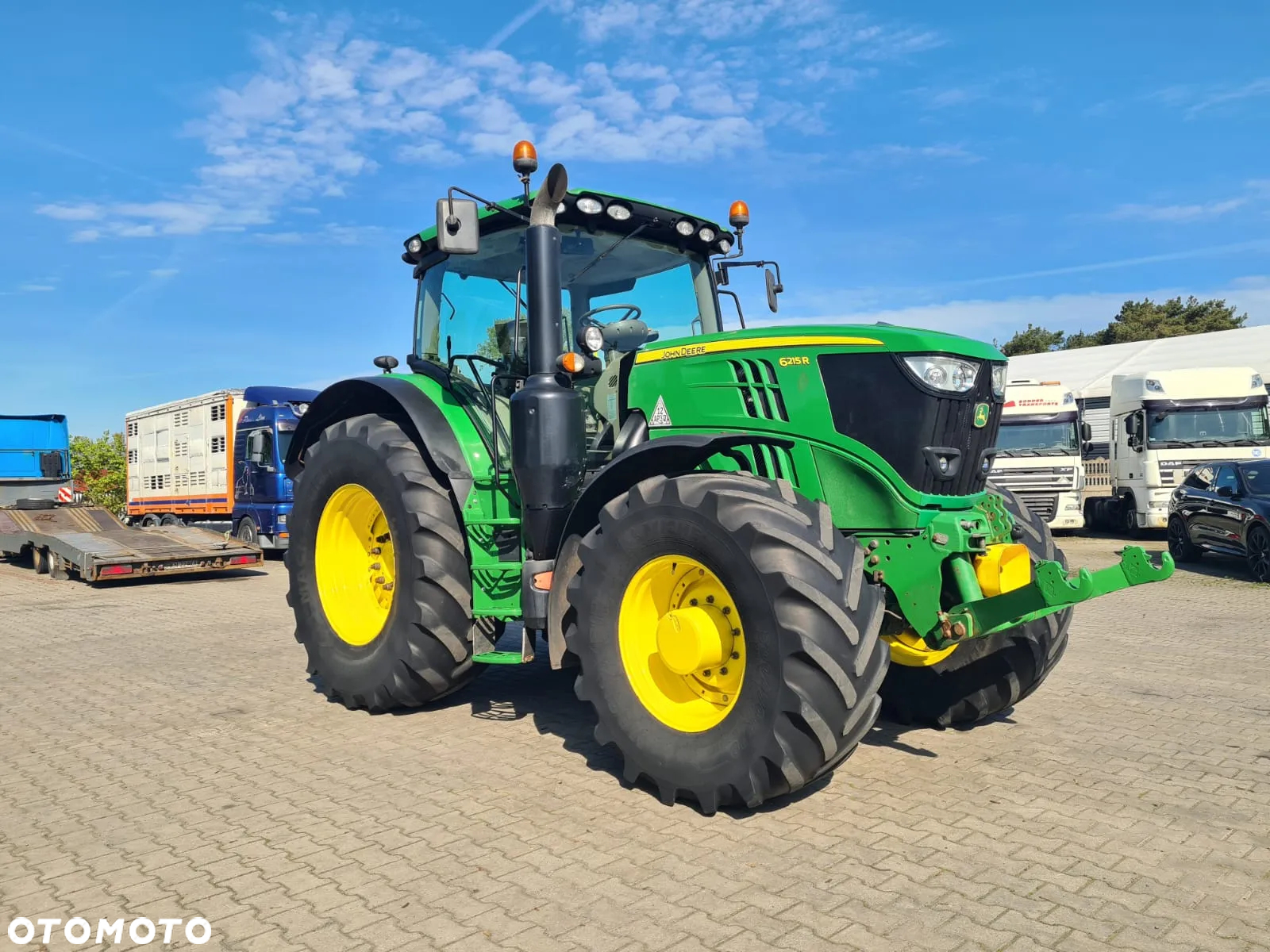 John Deere 6215R. GPS, 50km/h - 3