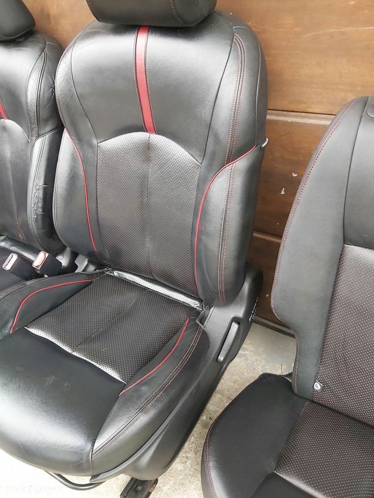 Nissan JUKE I F15 Lift Fotel LEWY PRZÓD 1szt SKÓRA - 1