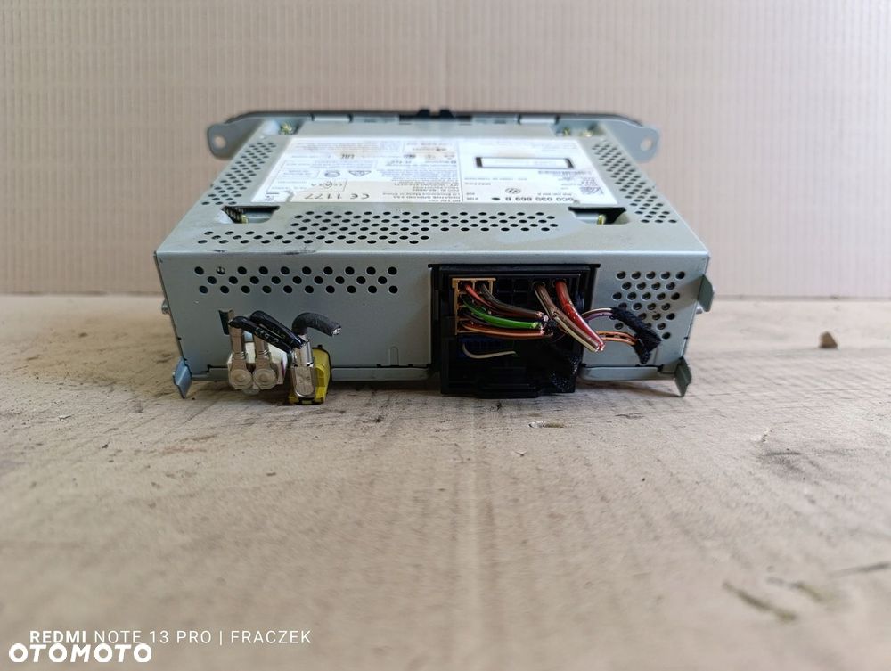 WYŚWIETLACZ RADIO EKRAN VW POLO V 6C 6C0035869B - 7