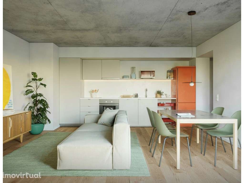 Apartamento T2 no CORE Leça Leça da Palmeira - Grande imagem: 5/9