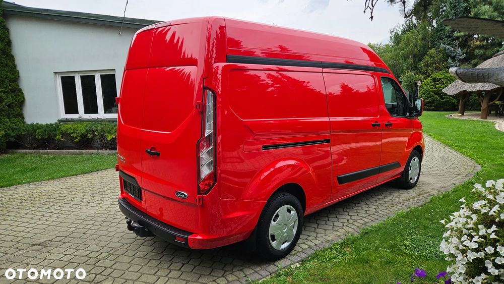 Ford Custom 2,0TDCI L2H2 Automat Nawigacja Duży Wyświetlacz Webasto Led Parktronik Hak Super Stan - 6