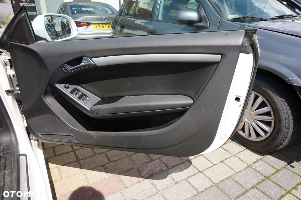 DRZWI PRZEDNIE PRAWE A5 I 8T CABRIO LY9C  BIAŁY AUDI 2007-2016 - 10