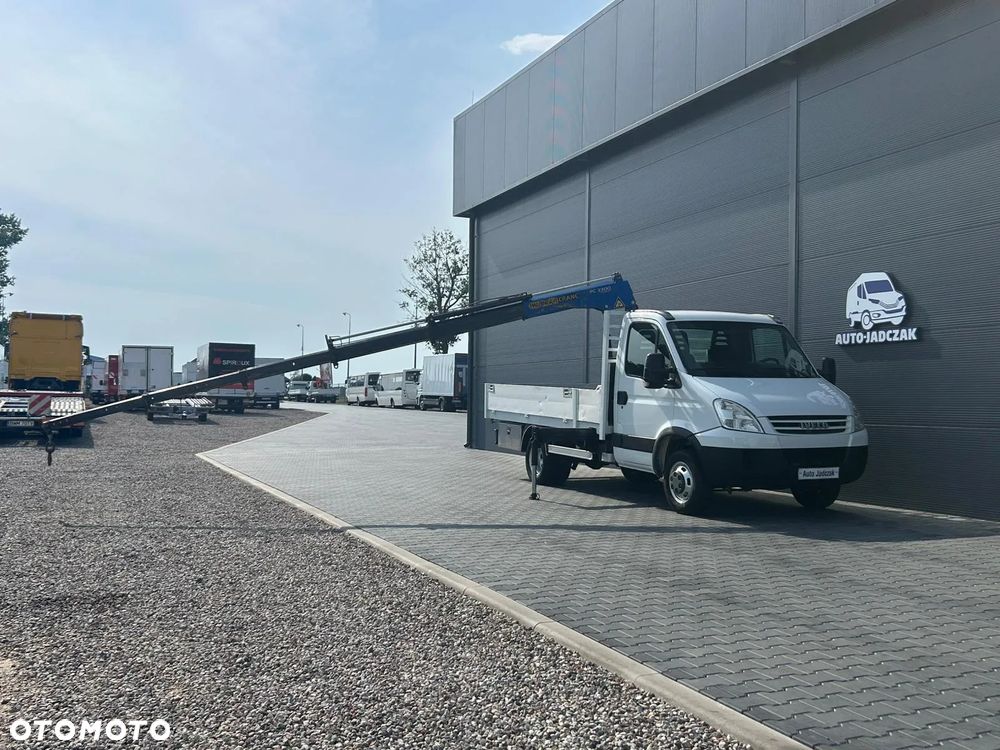 Iveco Daily 50C18 35C18 3.0 HPI żuraw HDS Palfinger PC3300 2090kg SKRZYNIA 3,6m **Super stan** - 2