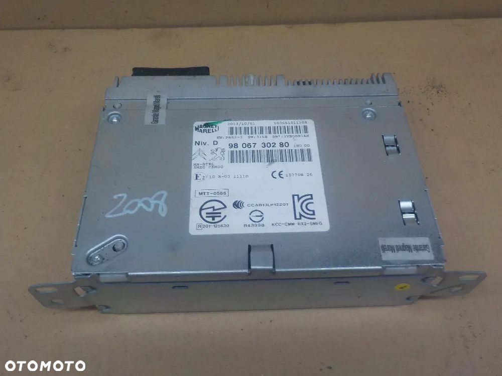 PEUGEOT 2008 RADIO NAWIGACJA 9806730280 - 1
