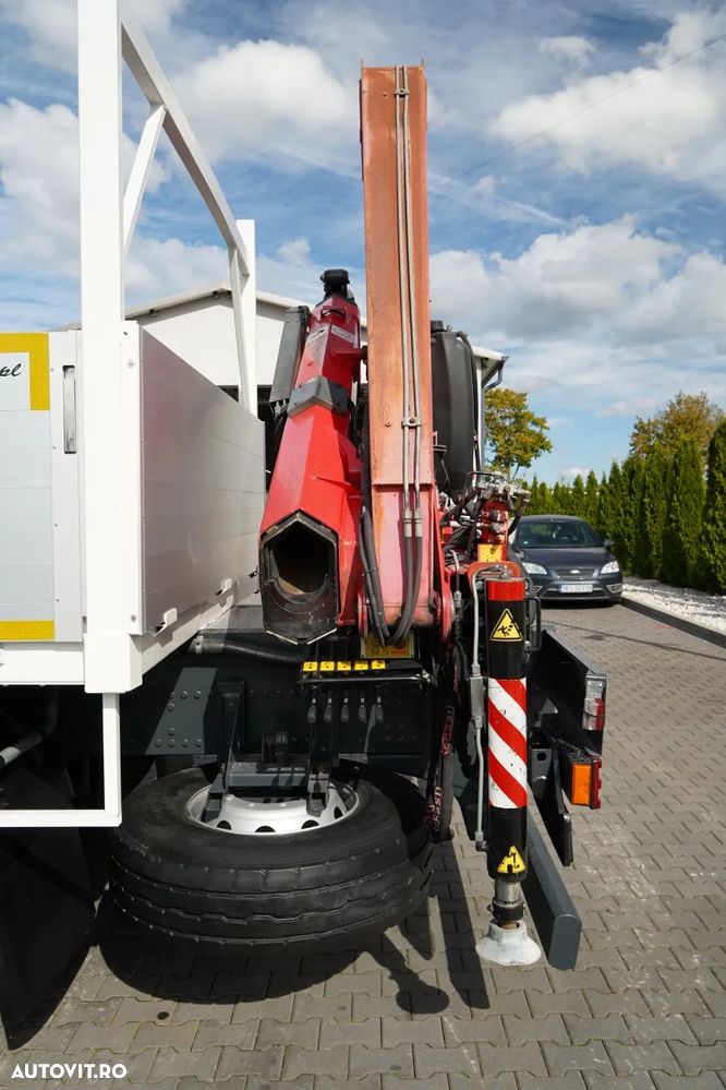 Mercedes-Benz / AXOR 2633 / 6X4 / LIVRARE - 6,55 M / PODEA REZISTENTĂ / FASSI F155 HDS / EXTENSIE: 10 M / CAPACITATE DE ÎNCĂRCARE MAXIMĂ 6.000 KG / MANUALĂ / RADIOCOMANDĂ / - 20