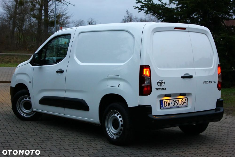 Toyota PROACE CITY BLASZAK 2 OSOBOWY 1.5 D-4D 100KM PEWNE AUTO FV23% - 4