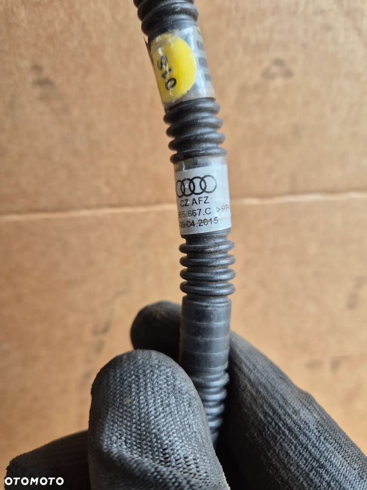 WĄŻ PRZEWÓD SPRYSKIWACZY LAMP REFLEKTORÓW AUDI A6 C7 LIFT 4g0955667c - 3