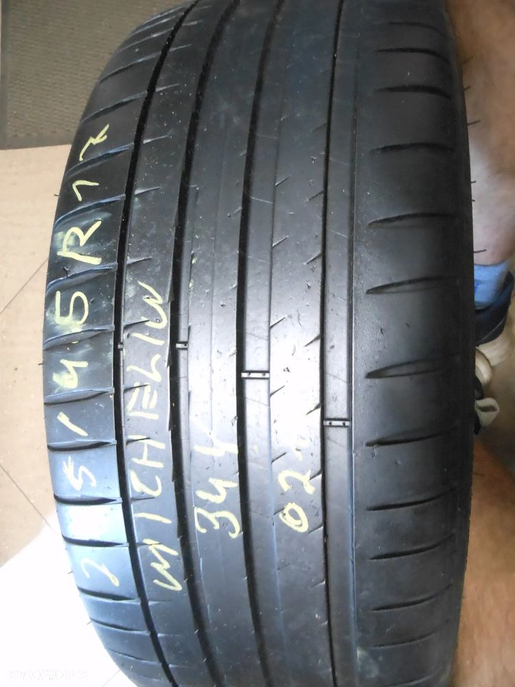 Opona pojedyńcza 225/45r17 michelin pilot sport 4 6,7mm lato