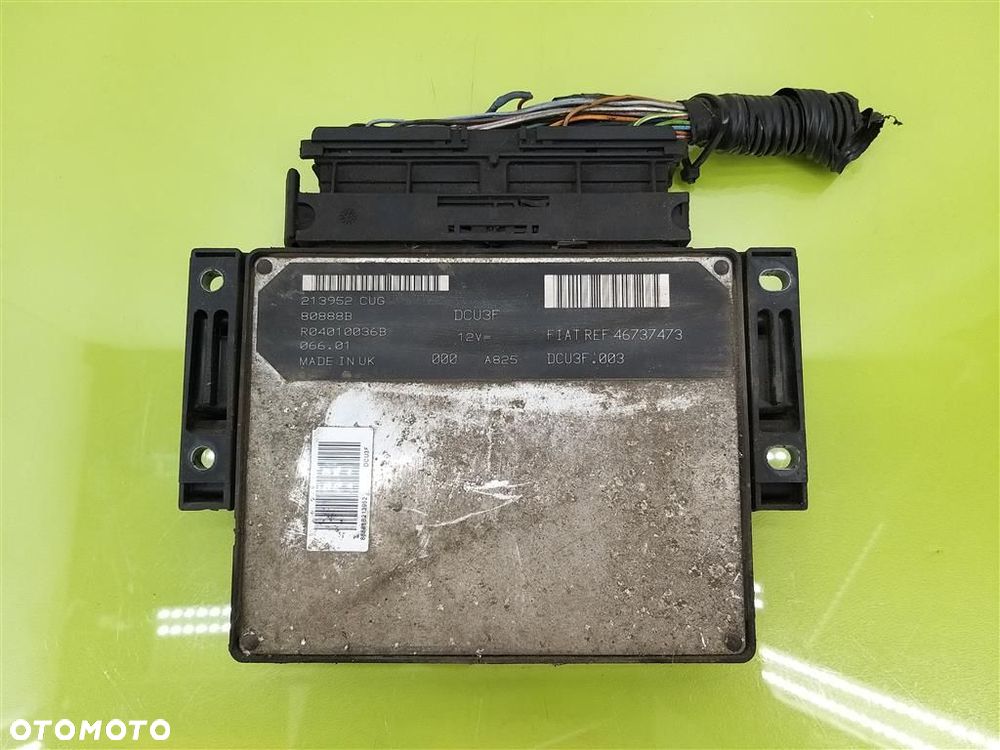 Komputer sterownik silnika Fiat Doblo I 2000-2010 1,9 D 46737473 ORYGINAŁ - 4