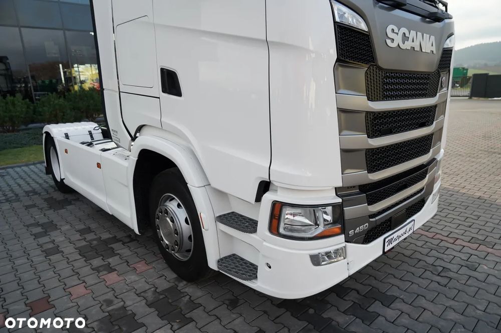 Scania S 450 / KLIMA POSTOJOWA / CAŁA NA PODUSZKACH / NAVI - 10