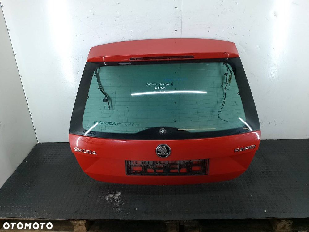 KLAPA BAGAŻNIKA SKODA RAPID II LF3K KOMBI - 1