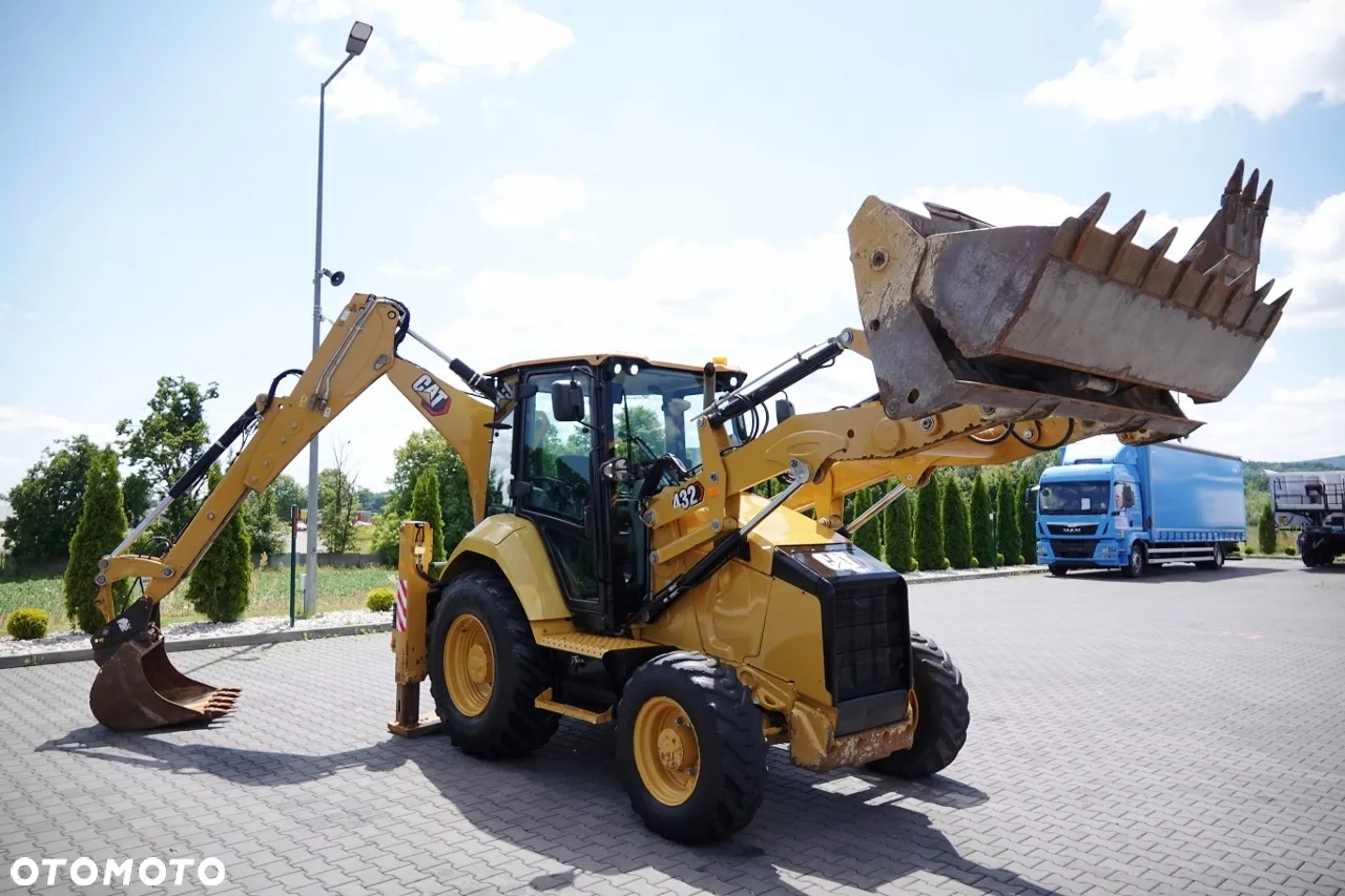 Caterpillar 432 F / KOPARKO-ŁADOWARKA / 2020 ROK / JOSTICK / 1 700 MTH / KOMPLET ŁYŻEK - 2