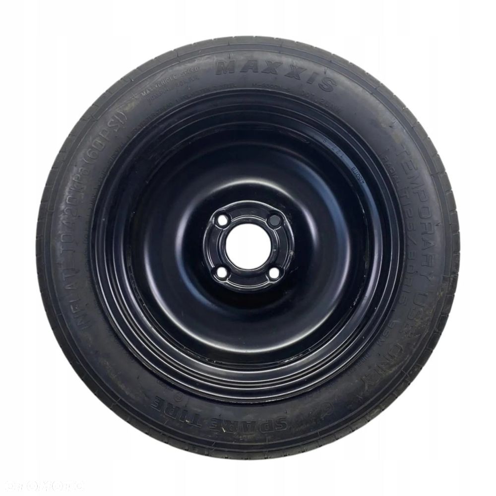 KOŁO DOJAZDOWE PEUGEOT 207 CITROEN C3 125/80R15 4X108 2150753 ET15 - 1