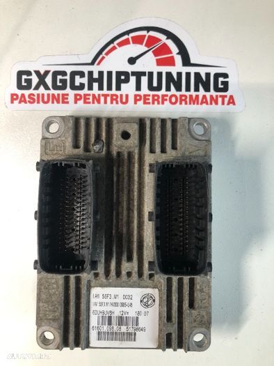 ECU Calculator motor Fiat Grande Punto 1.2 51798649 IAW 5SF3.M1 VIRGIN - 1