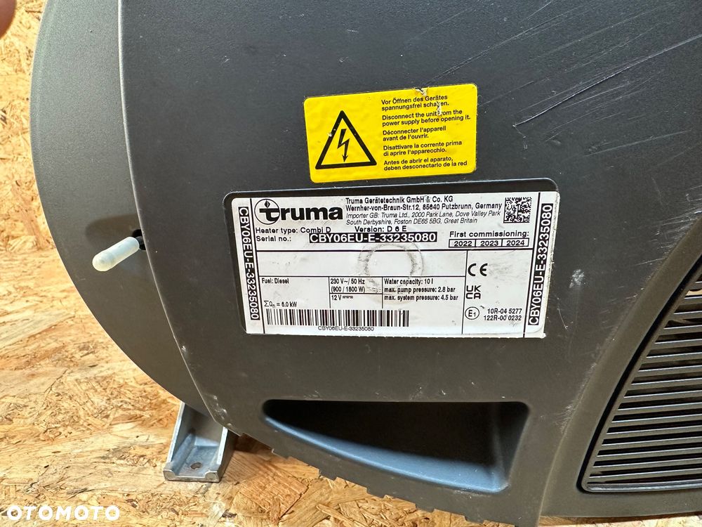 TRUMA CAMPER KAMPER OGRZEWANIE COMBI 6 E DIESEL - 13