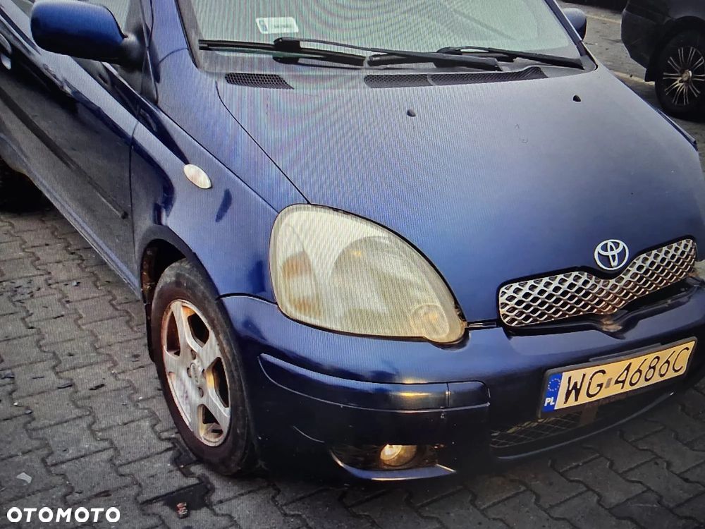 toyota yaris I 8p4 maska zderzak lampa grill błotnik drzwi zbiornik paliwa szyba lusterko - 1