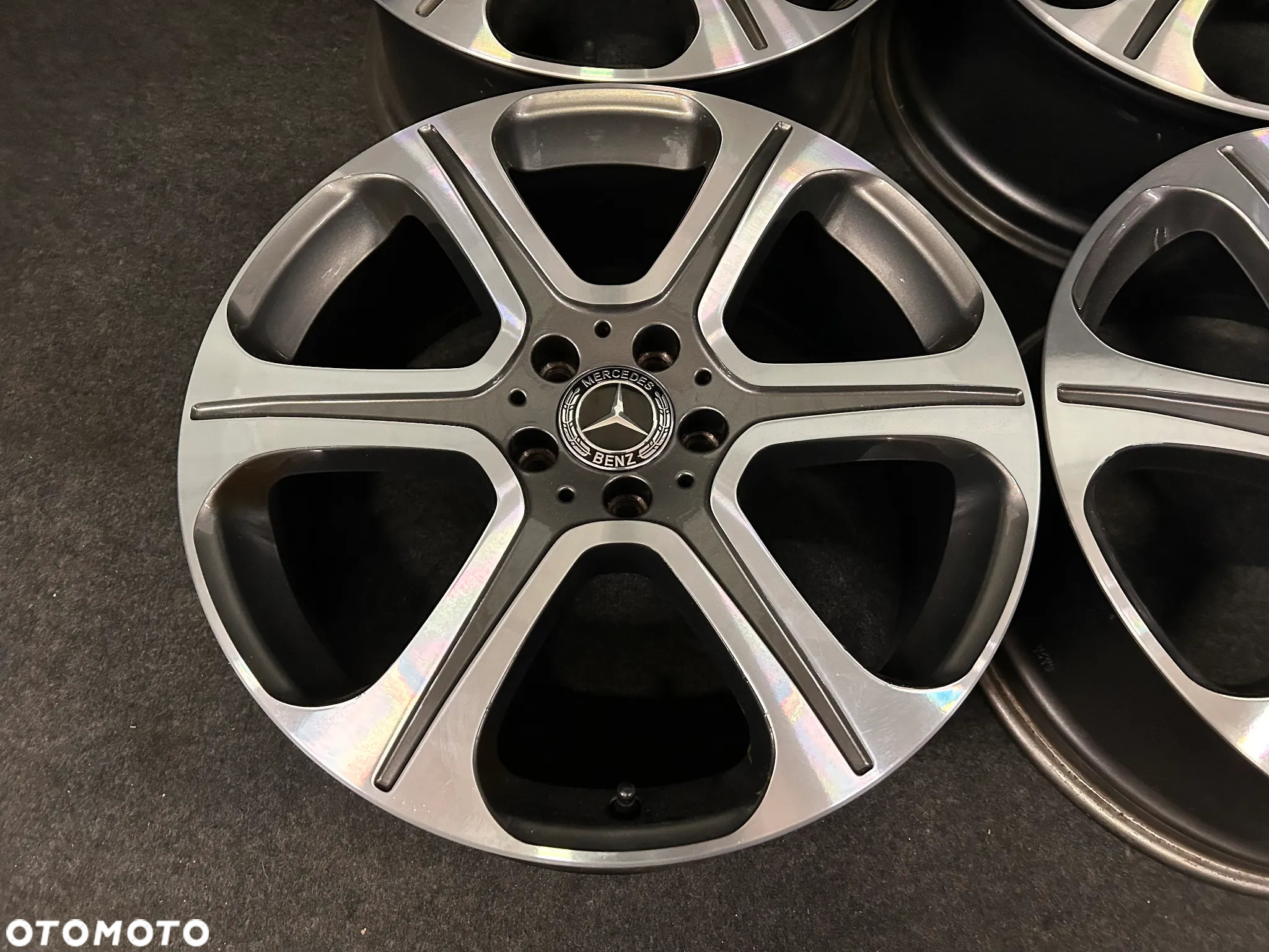 Alufelgi Mercedes E-Klasa W213, W212, C-Klasa W205, W204, V-Klasa 19 cali 5x112 4szt. Ładne z czujnikami! - 12