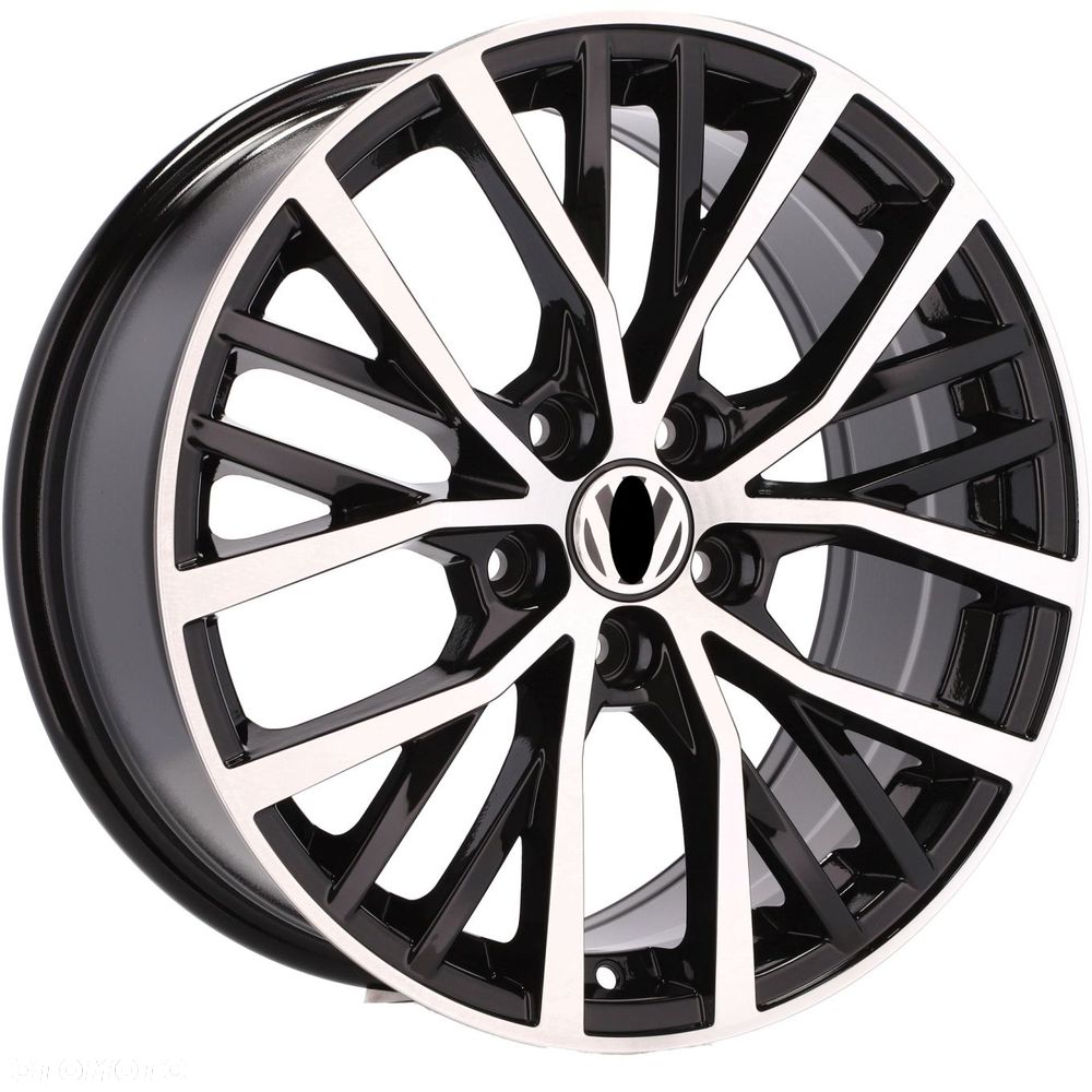 4x Felgi 17 m.in. do VW BORA FOX Golf MK3 Polo Taigo T-CROSS SKODA Scala Fabia Rapid - BK952 - 6