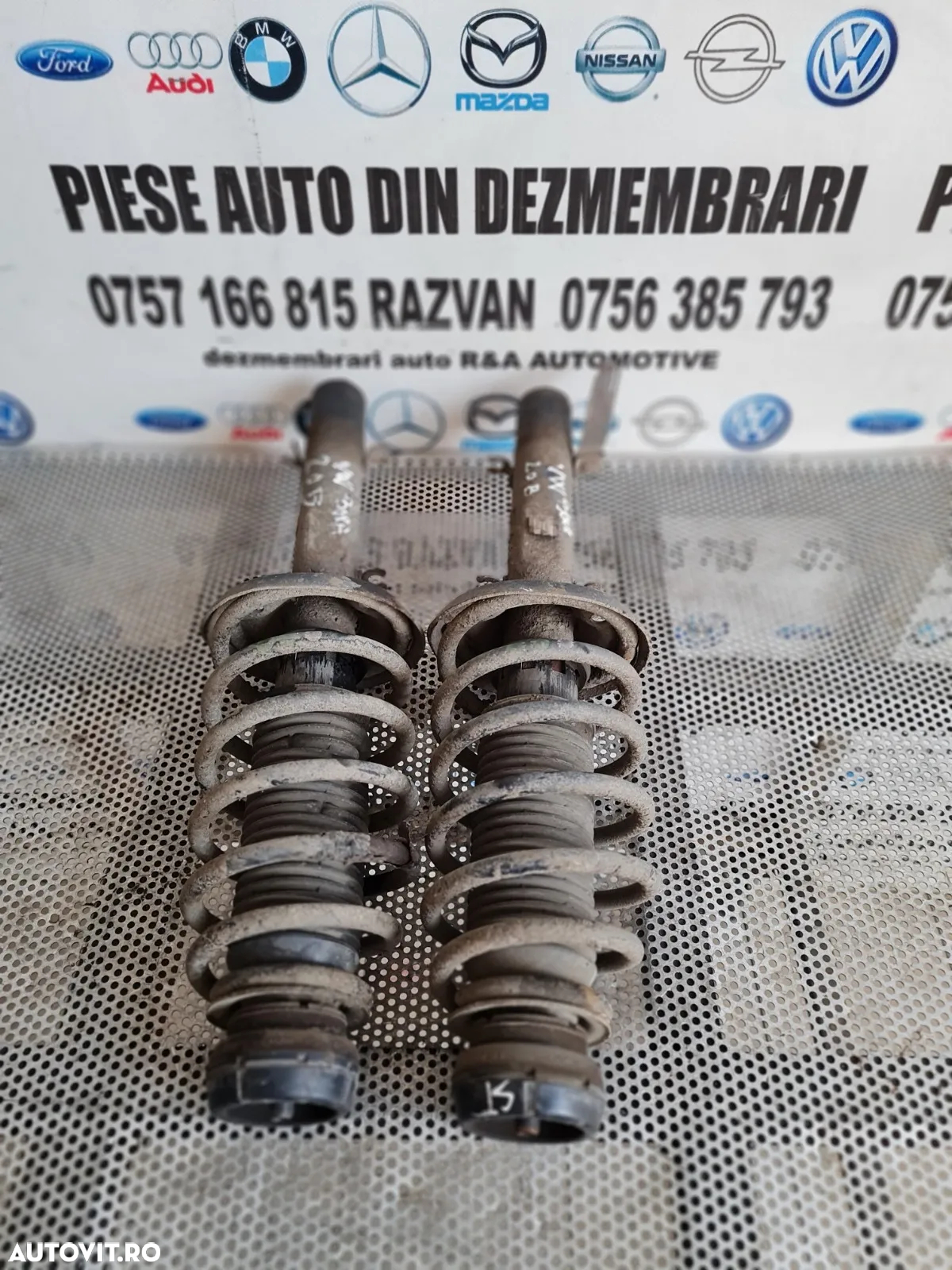 Ansamblu Telescop Arc Flansa Fata Vw Bora Golf 4 Benzina - Dezmembrari Arad - 2