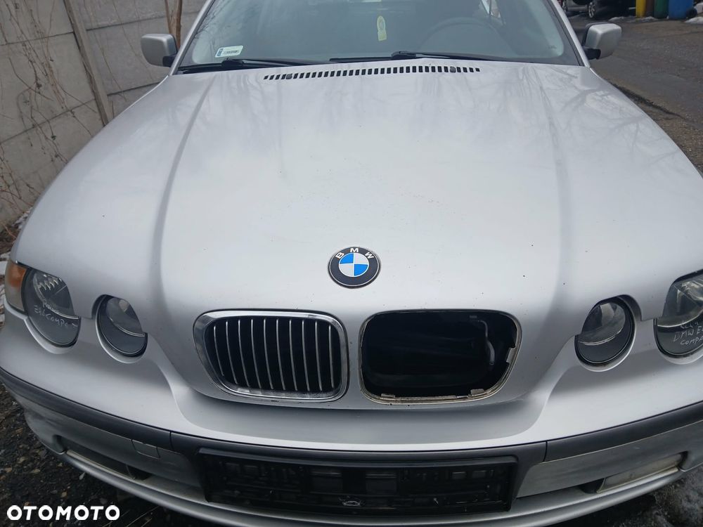 BMW E46 Compact Maska Titansilber Metallic-WGNIOTKA - 1