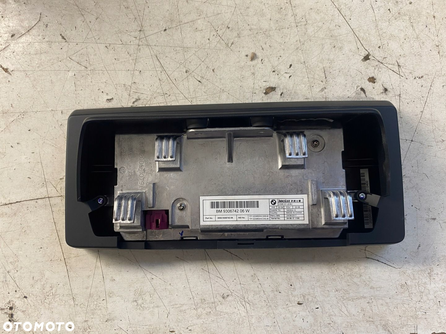 BMW i3 EKRAN NAWIGACJI 9306742 - 4