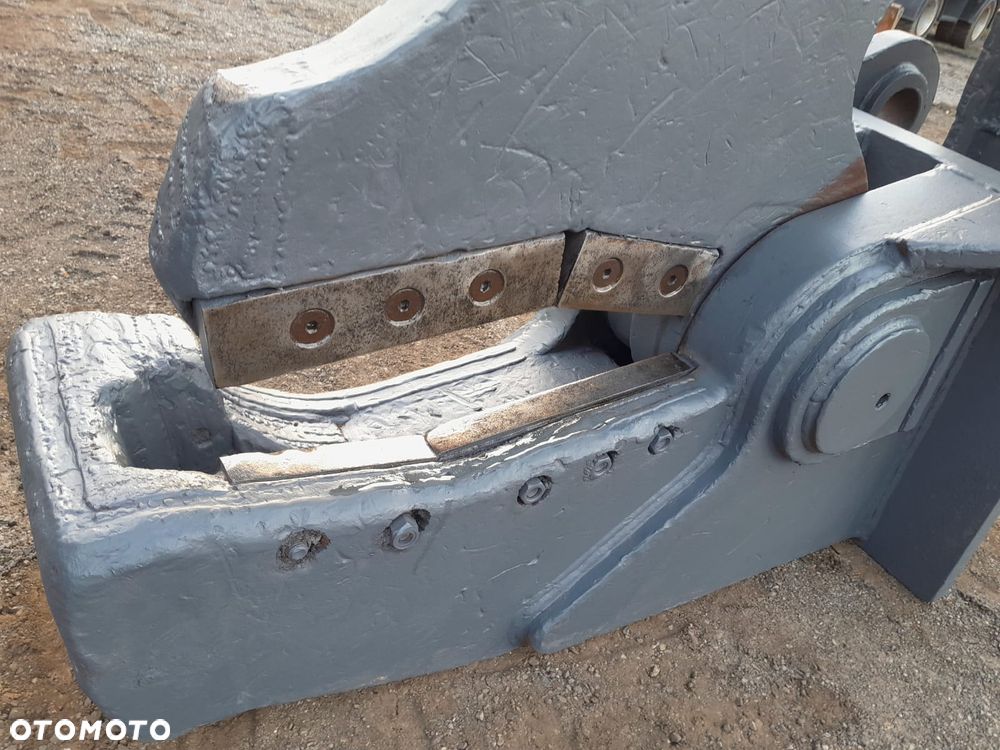 Nożyce szczęka kajman do cięcia złomu stali żelaza, 1200kg, fi 80mm. - 1