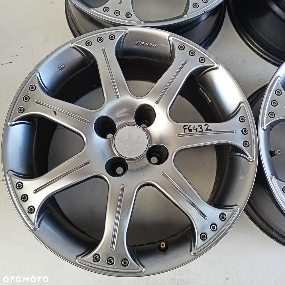 Alufelgi 4x108 17 Peugeot 307 4szt (F6432) - 5