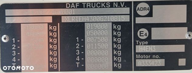 DAF XF480 SUPER SPACE CAB AUTOMAT STANDKLIMA LODÓWKA FULLSPOJLERY SKÓRA FULLLED 2xALUTANK ALUFELGI KLIMA WEBASTO LOW DECK MEGA EURO 6 2018r ŁADNY - 14
