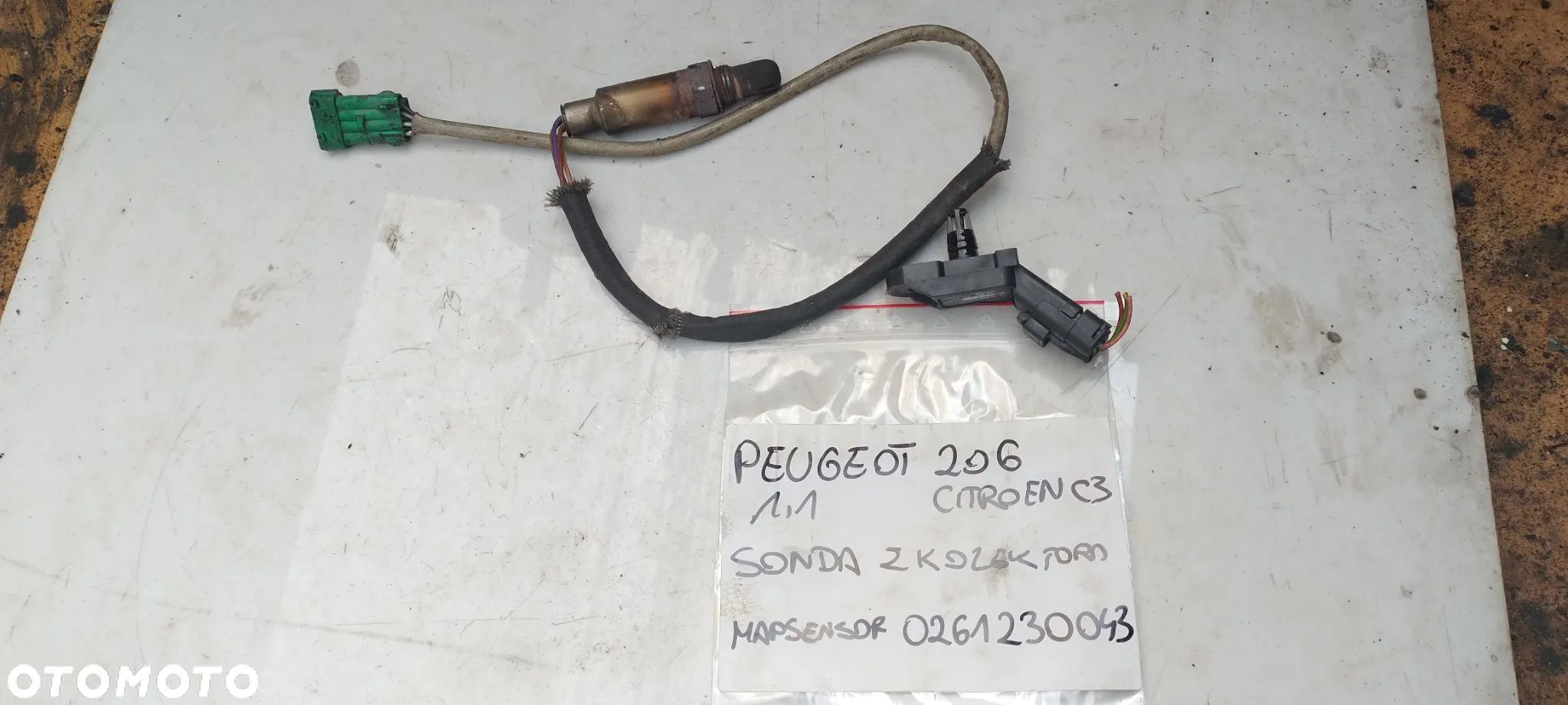 CITROEN c2 c3  peugeot 206 sonda lambda 1,1 1,4 - 1