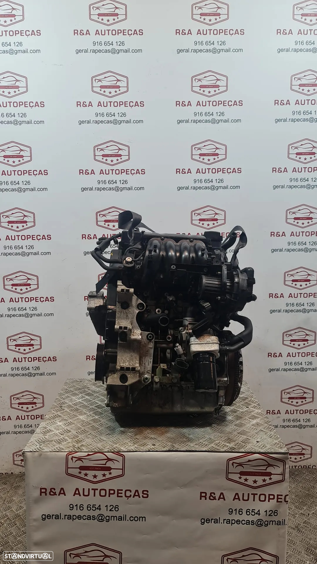 Motor Completo VW New Beetle 1.6 8V Ref BFS - 2