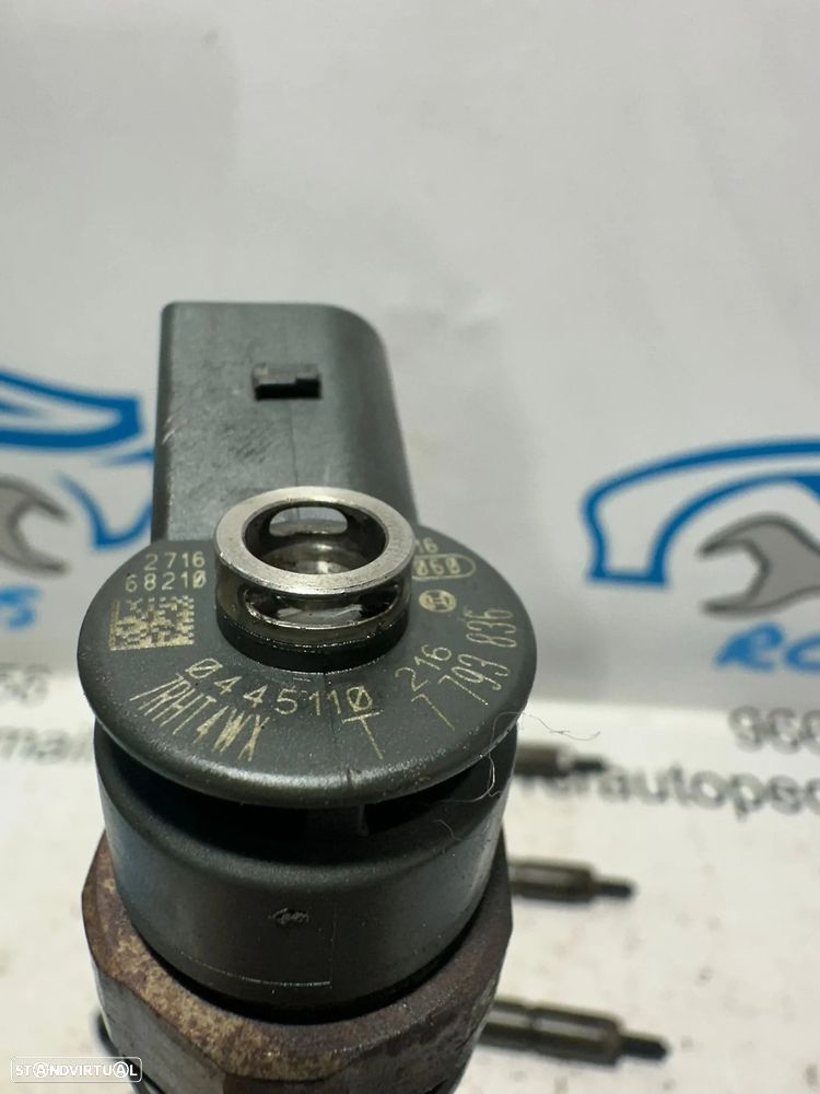 .Conjunto 4 Injectores Bosch BMW M47N M47N2 M57N 7793836 0445110216 2002 - 2008 - 9