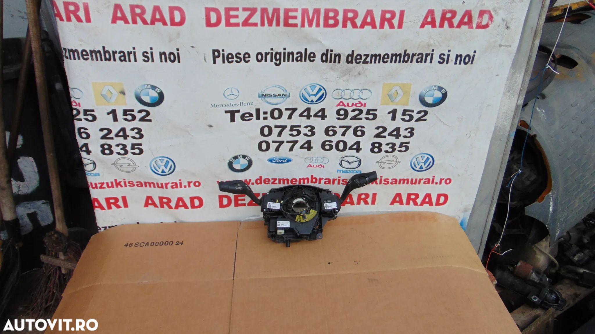 manete semnalizare stergatoare Ford Transit Custom 2012-2022 spirala volan bloc semnalizare stergat - 1