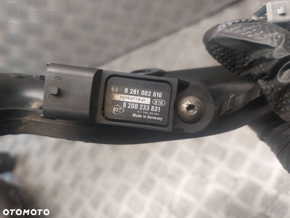 RURA POWIETRZA INTERCOOLERA KOMPLET  RENAULT CLIO III LIFT 1.2 TCE - 7