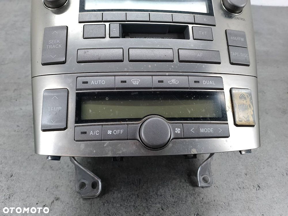 RADIO  TOYOTA AVENSIS II T25 86120-0580  55902-05050-F - 2