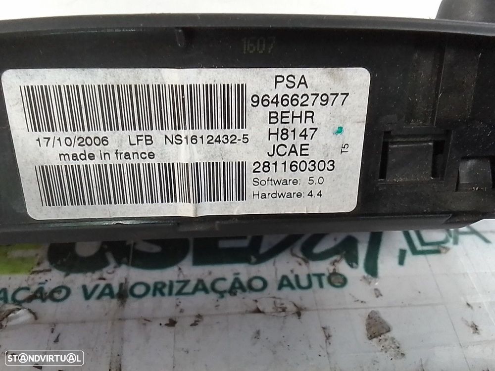 Comando Climatização Peugeot 307 Sw Caixa/Combi (3E_, 3H_) - 3