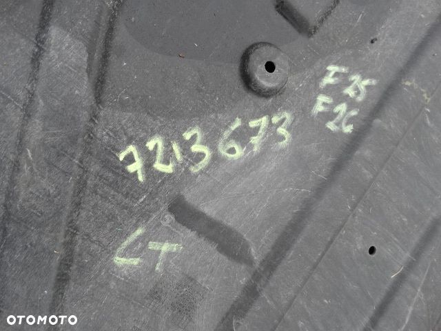 BMW X3 F25 Tył Ślizg Zderzaka MOCOWANIE Tylny Spijler Dufuzor Uchwyt - 14