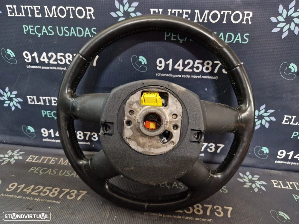 Volante usado pele AUDI A4 B7 4 BRAÇOS AIRBAG - 5