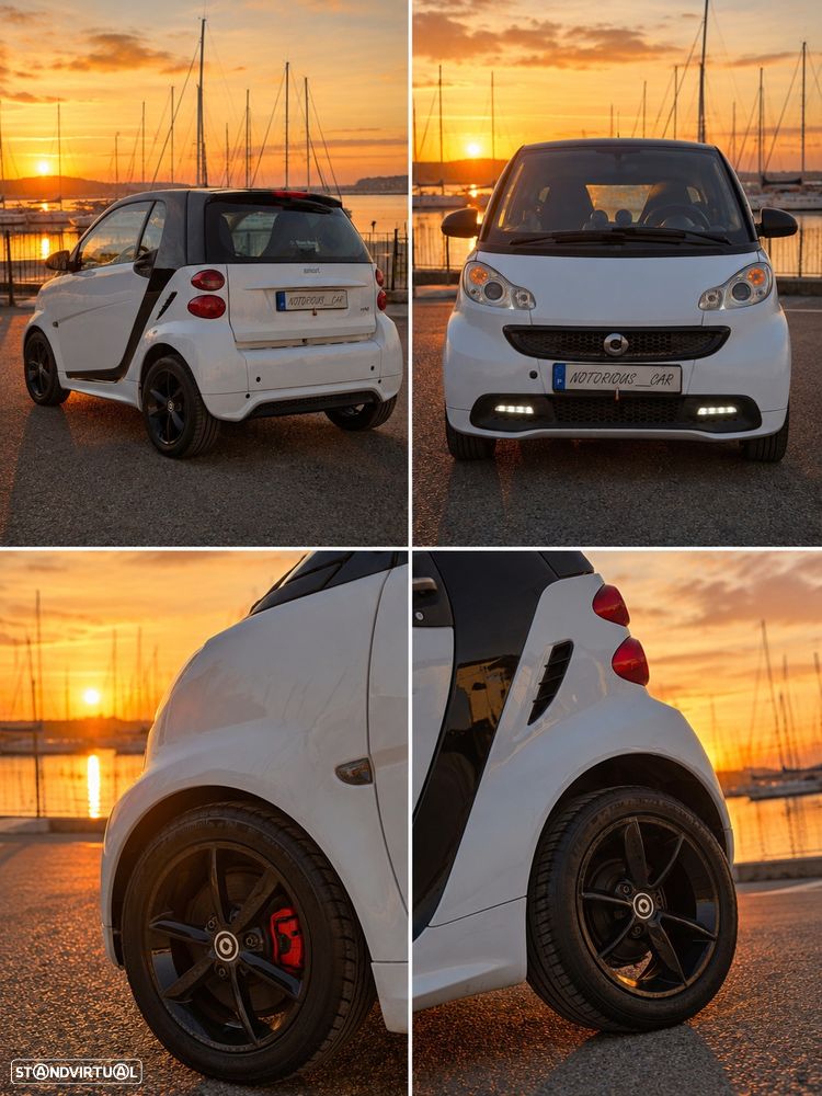 Smart ForTwo Coupé softouch black&white limited micro hybrid drive - 8
