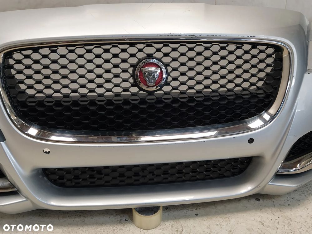 JAGUAR XF X260 ZDERZAK PRZÓD PRZEDNI KOMPLETNY 4XPDC SPRYSKIWACZE GRILL ATRAPA CHŁODNICY ZNACZEK WIĄZKA ORYGINAŁ - 6